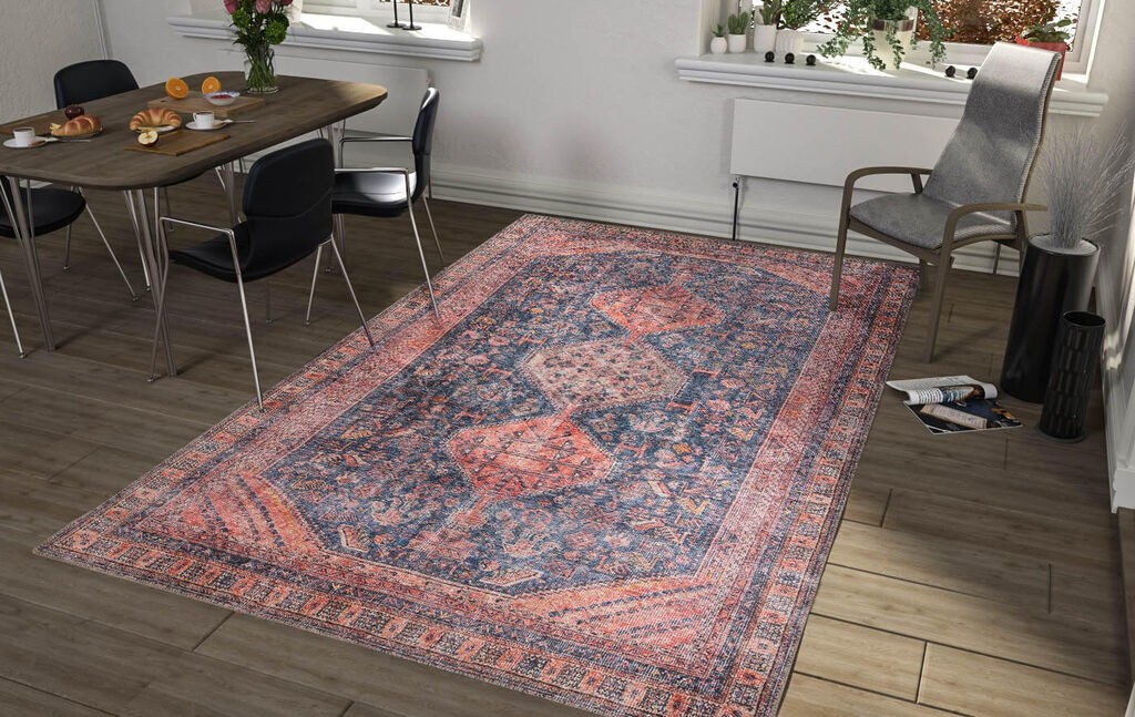 Conceptum Hypnose Carpet Blues Chenille 366, 75x230cm, црвено
