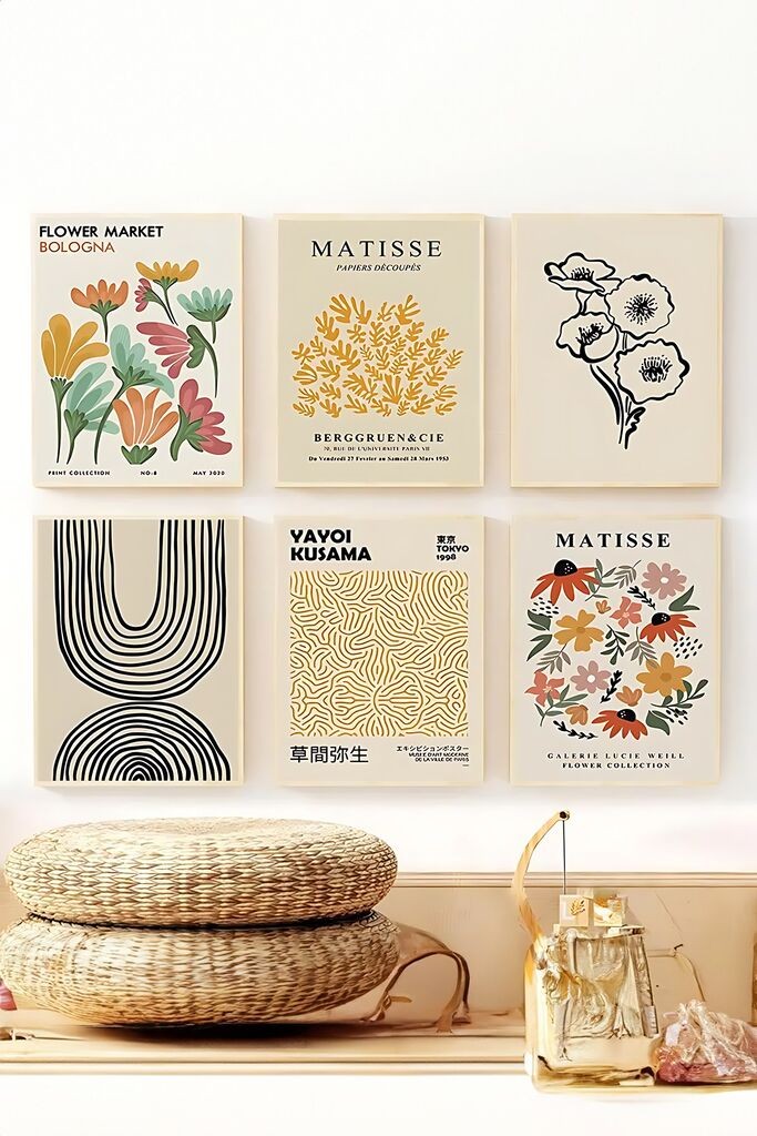 Декоративна слика Wallity Artsycllct9, 33x48 см, 6 дела