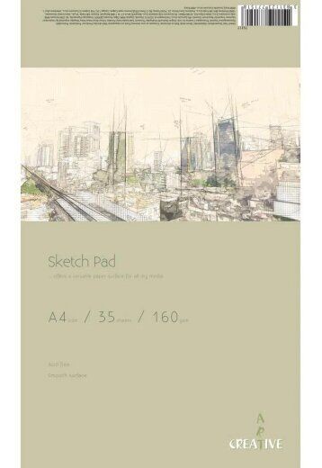 Creative Блок за скицирање A4 35 листа 160гр.75317