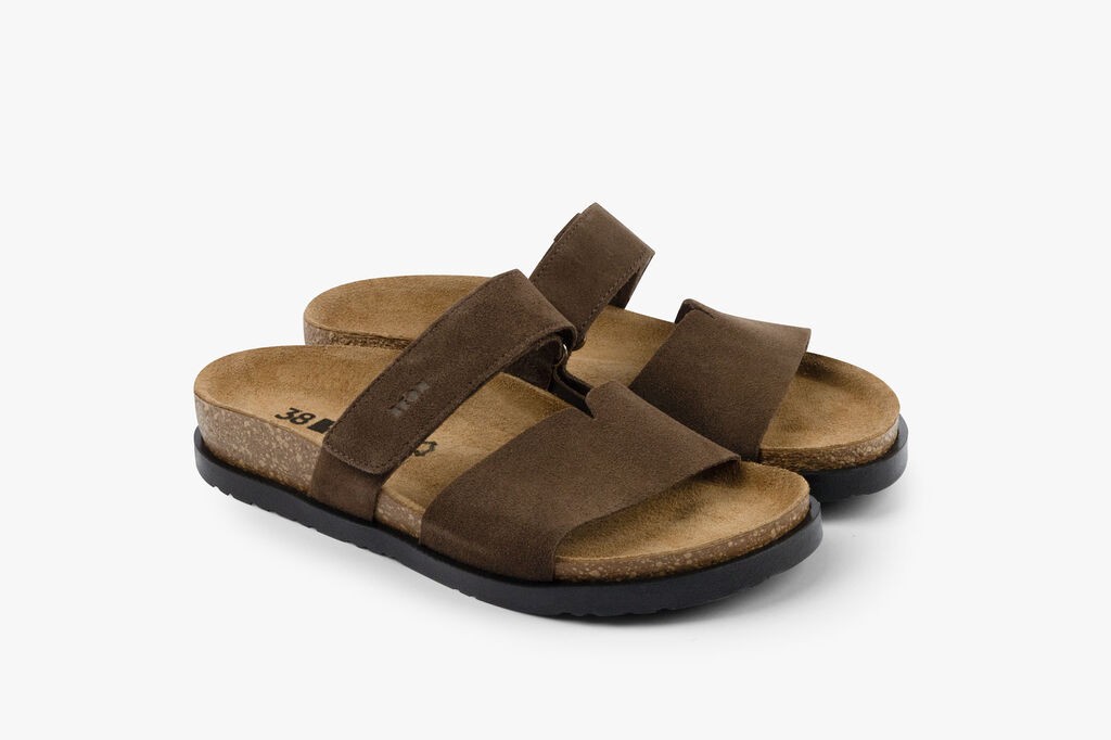 Женски папучи Гаиа- кафена