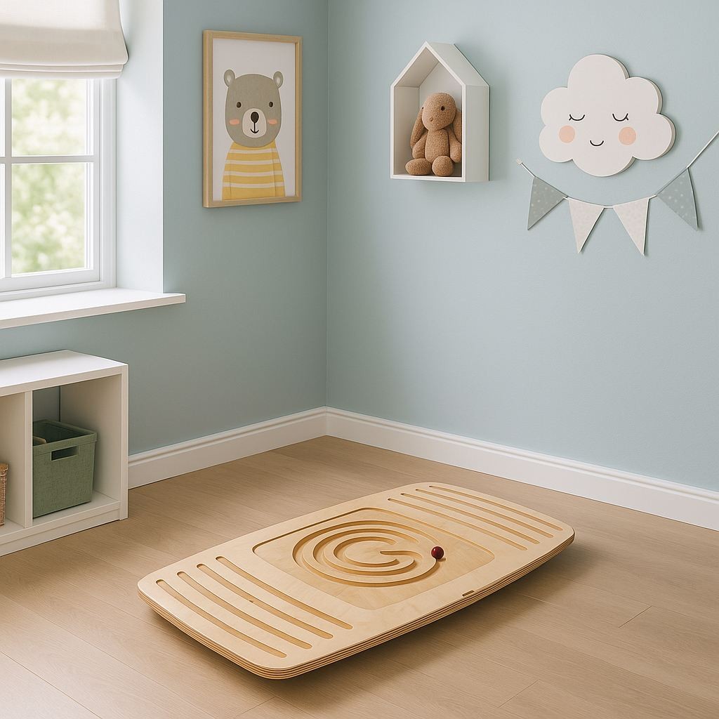 Даска за баланс Hanah Home за деца BLTYZ-AKTV010, беж