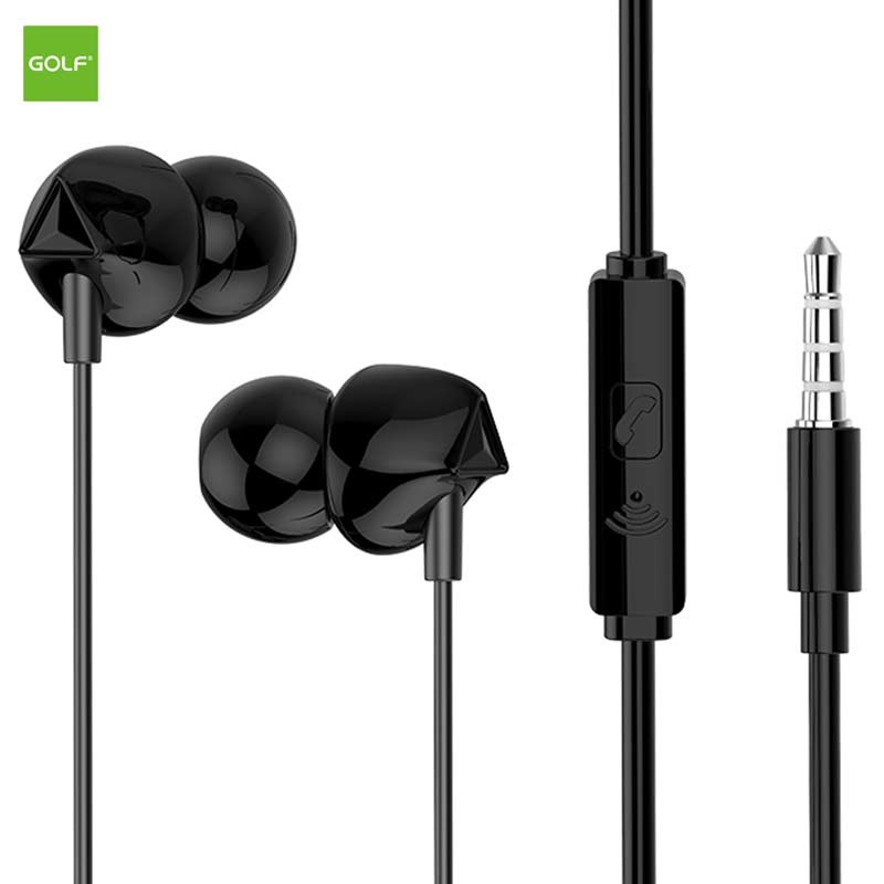 Golf Жичени слушалки GF-M25 - Црна