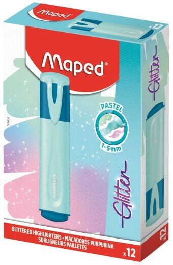 Сјаен маркер Maped, син