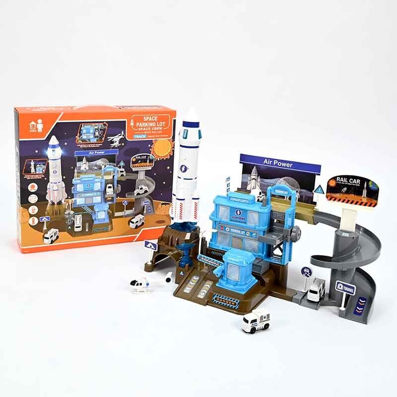 Loco Croco Сет гаража со ракета