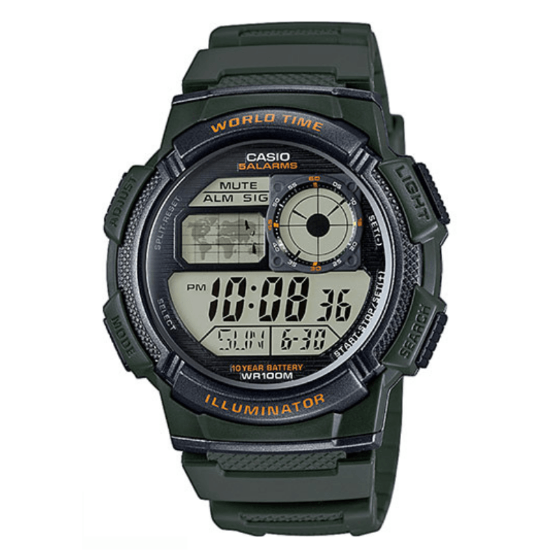 CASIO Машки Часовник (AE-1000W-3AVDF)