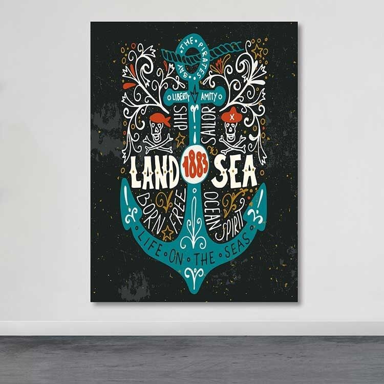 Wallity Слика DEV03586100140, 100x140 cm