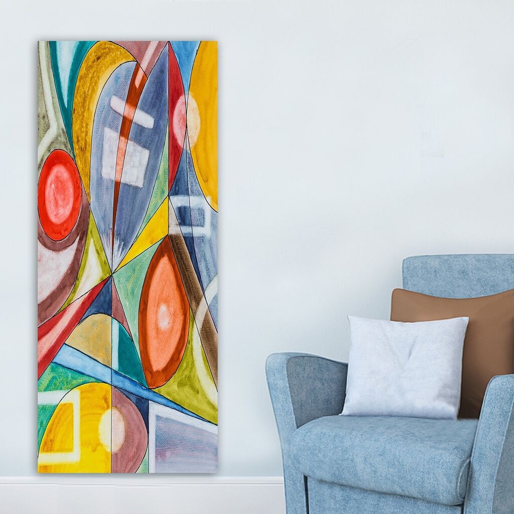 Wallity Сет Слики MDF3464546, 3 Дела