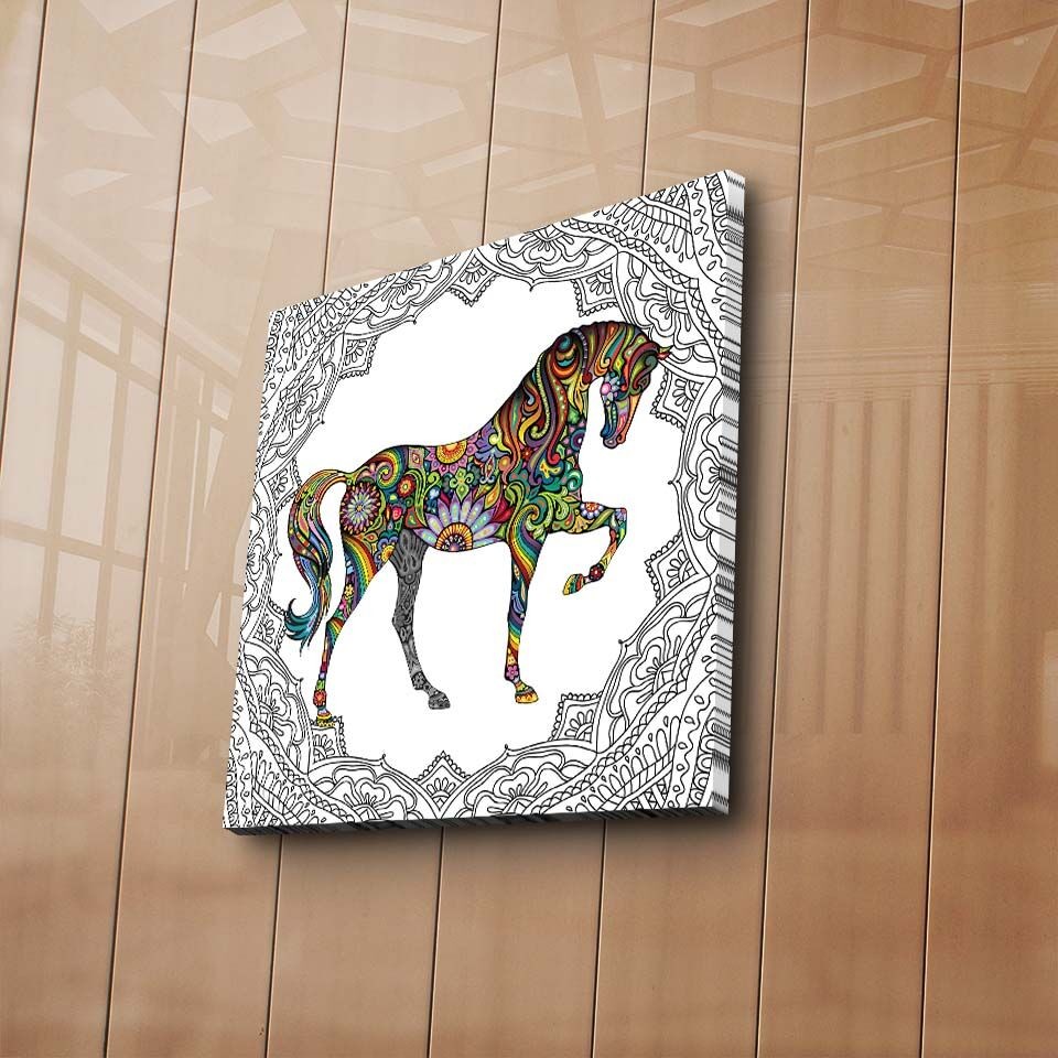 Wallity Слика Golden Enigma, 44x66 cm