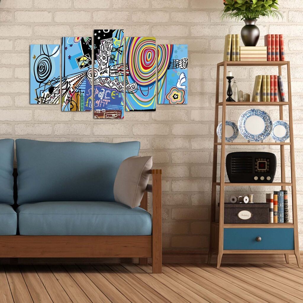 Wallity Слика DEV02593100140, 100x140 cm