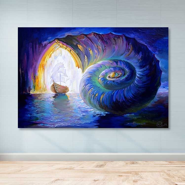 Wallity Слика DEV6716, 100x140 cm