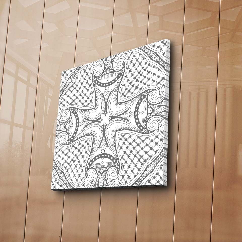 Wallity Слика Glow Lion, 66x99 cm