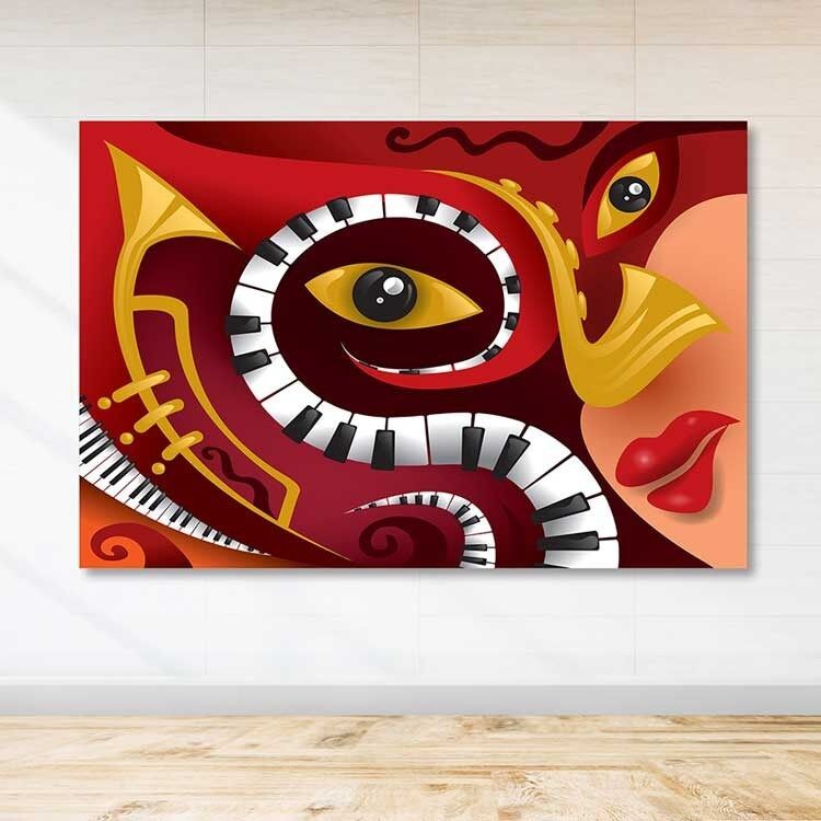 Wallity Сет Слики MDF293477396, 3 Дела