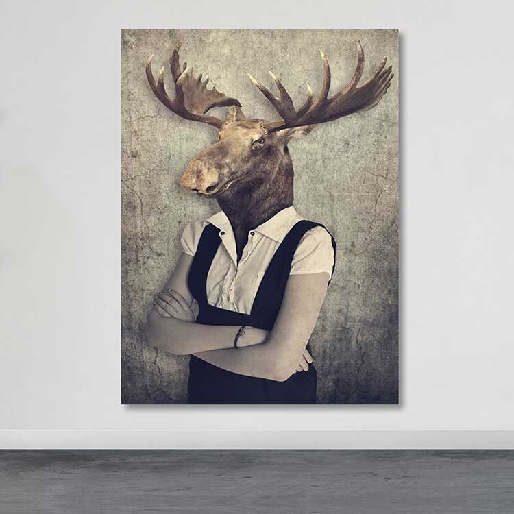 Wallity Сет Слики MDF2991174, 3 Дела