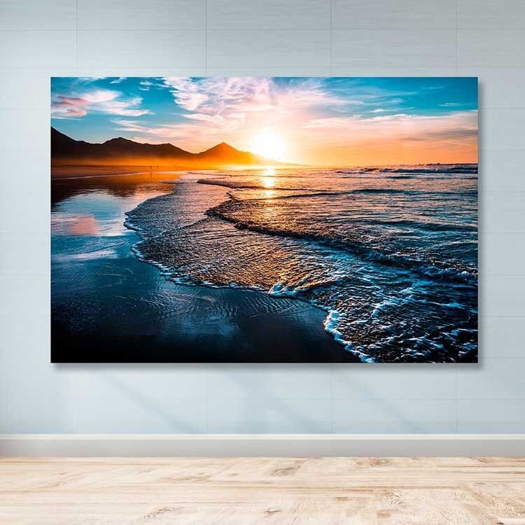 Wallity Слика Liquid Horizon, 66x99 cm