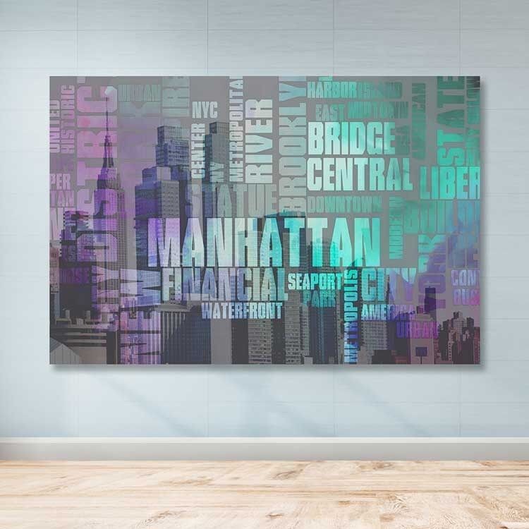 Wallity Слика Kanvas Tablo-148, 70x100 cm