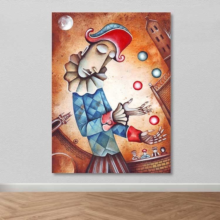 Wallity Сет Слики MDF3186876, 3 Дела