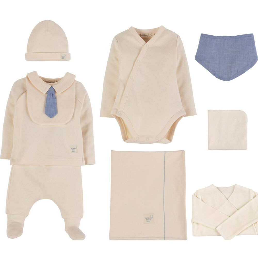 Idil Baby Mamino Organic Сет за новороденче од 8 парчиња