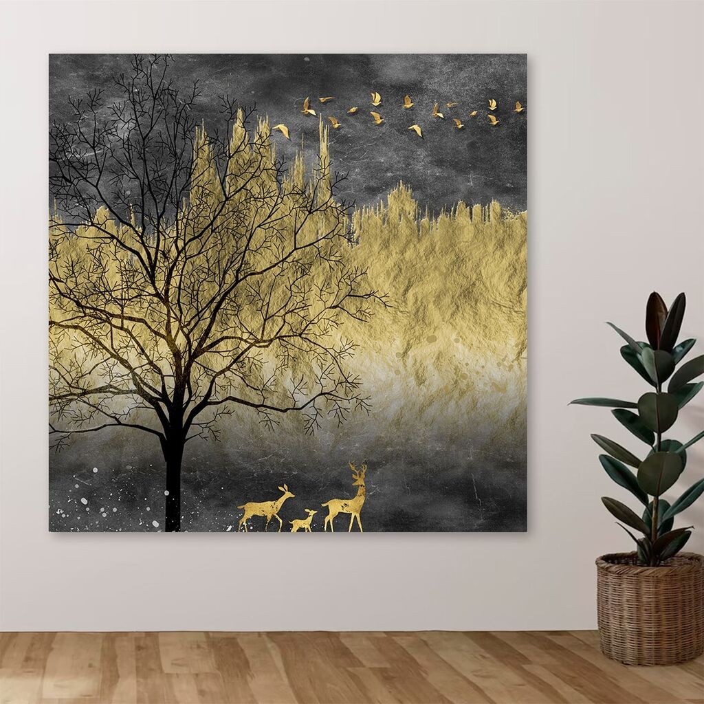 Wallity Сет Слики MDF3305639, 3 Дела