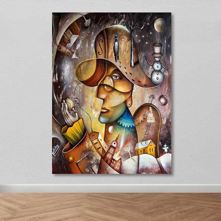 Wallity Слика Kanvas Tablo-84, 50x70 cm