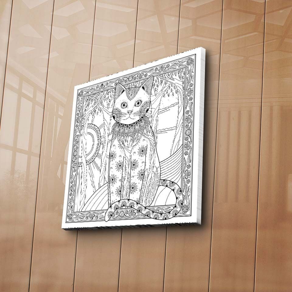 Wallity Слика Kanvas Tablo-204, 50x70 cm