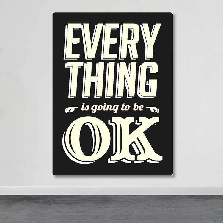 Wallity Слика Kanvas Tablo-8, 70x100 cm