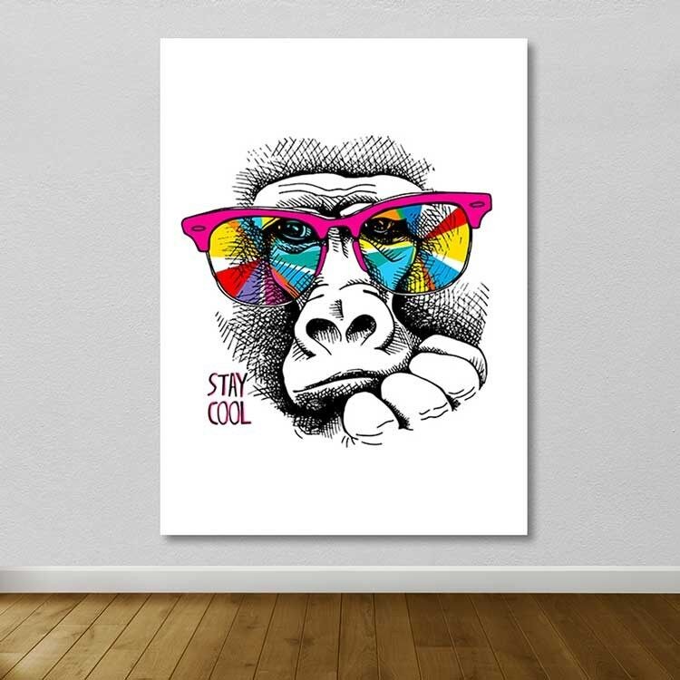 Wallity Слика Kanvas Tablo-45, 70x100 cm