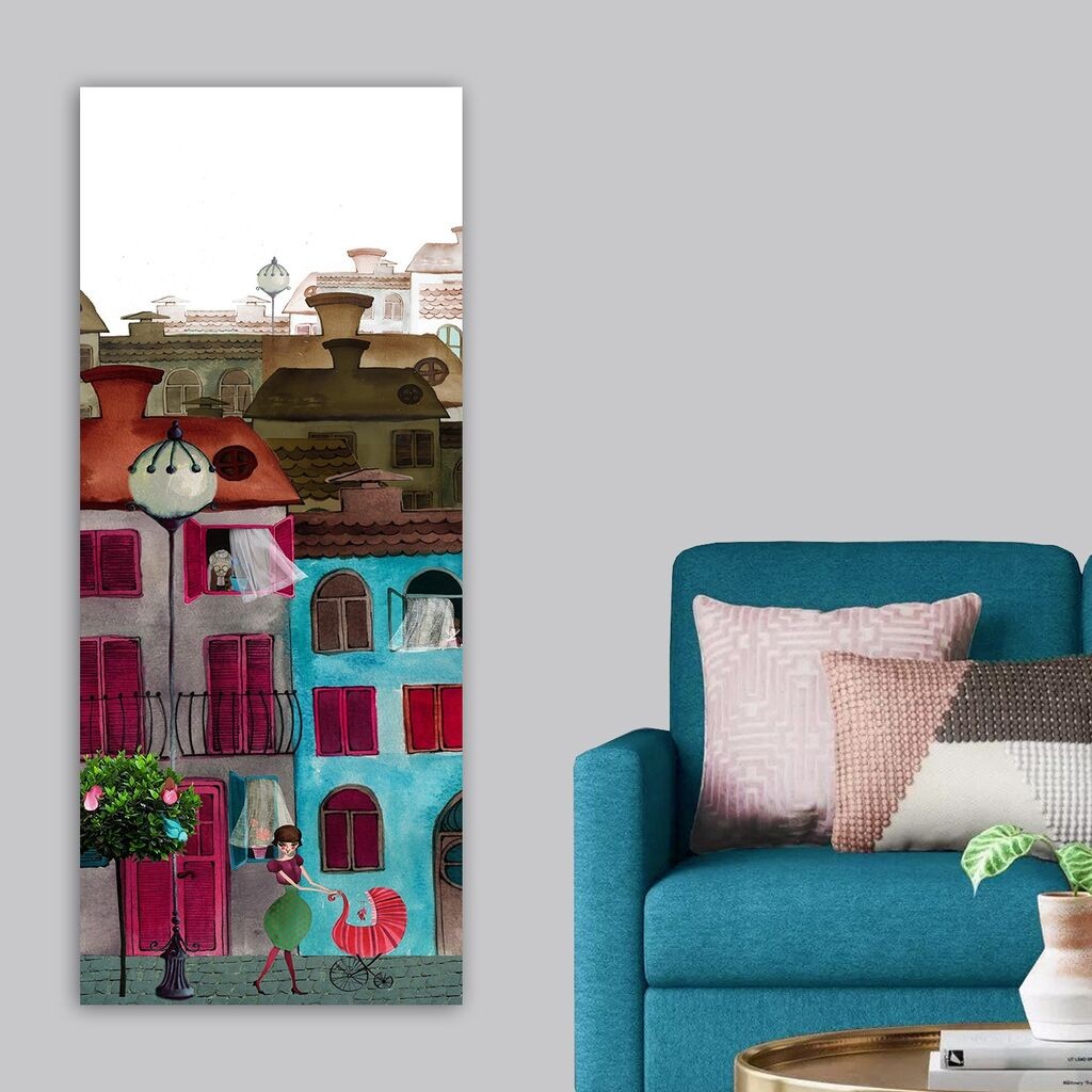 Wallity Сет Слики MDF370689071, 3 Дела