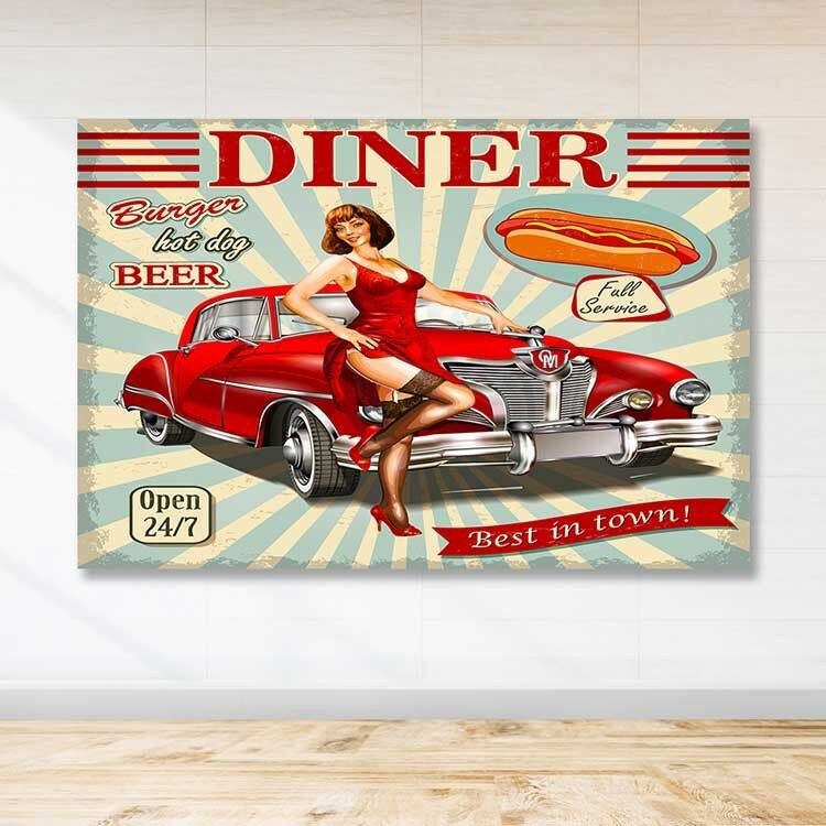 Wallity Слика Kanvas Tablo-38, 70x100 cm