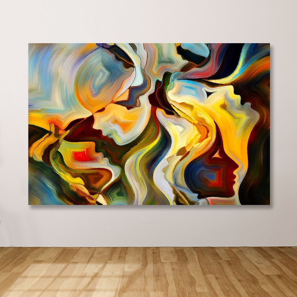 Wallity Сет Слики MDF3374193, 3 Дела