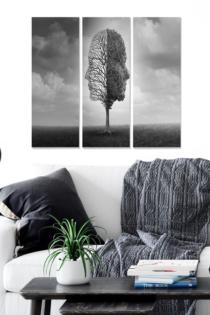 Wallity Сет Слики MDF278276351, 3 Дела