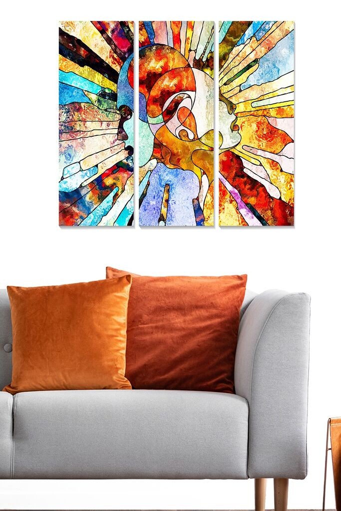 Wallity Сет Слики MDF265711742, 3 Дела