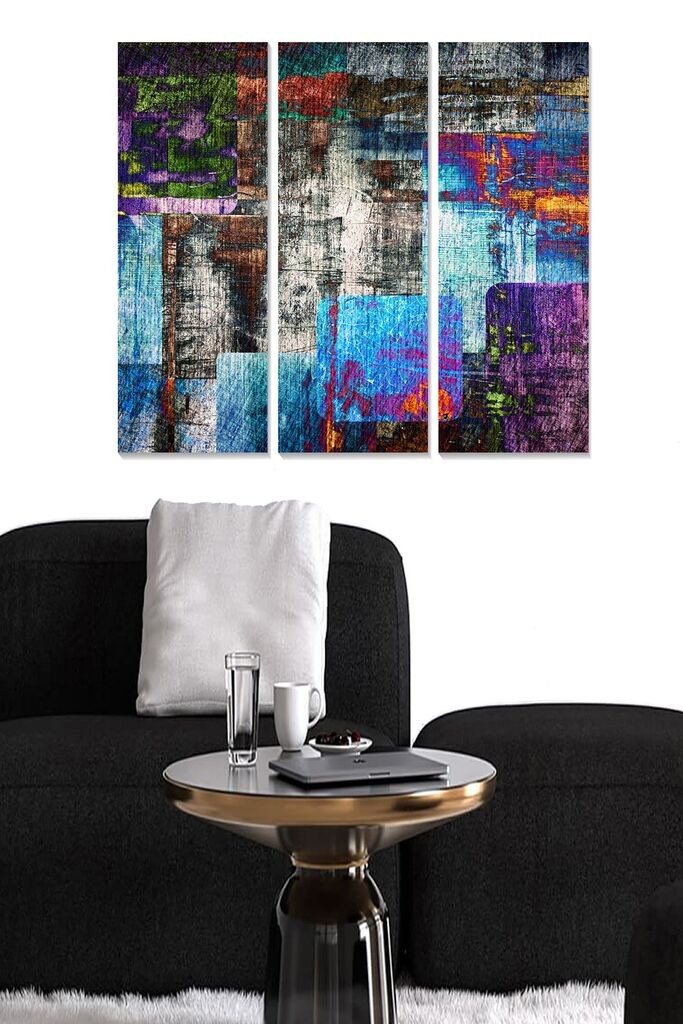 Wallity Сет Слики MDF2673547, 3 Дела