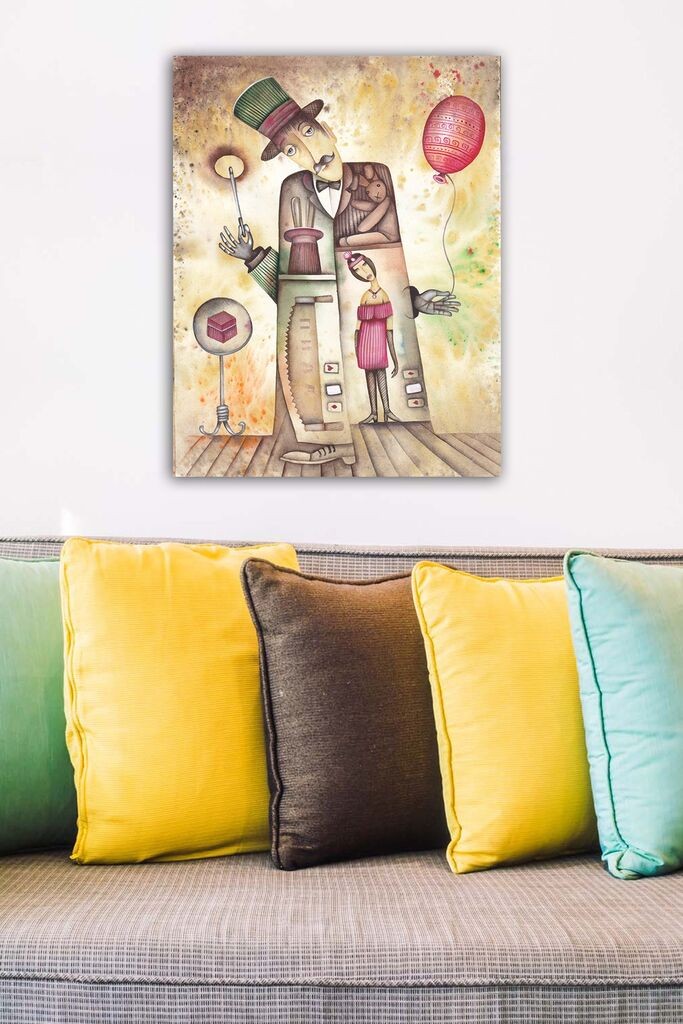 Wallity Слика DEV03100100140, 100x140 cm