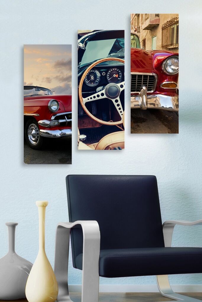 Wallity Сет Слики MDF260711441, 3 Дела