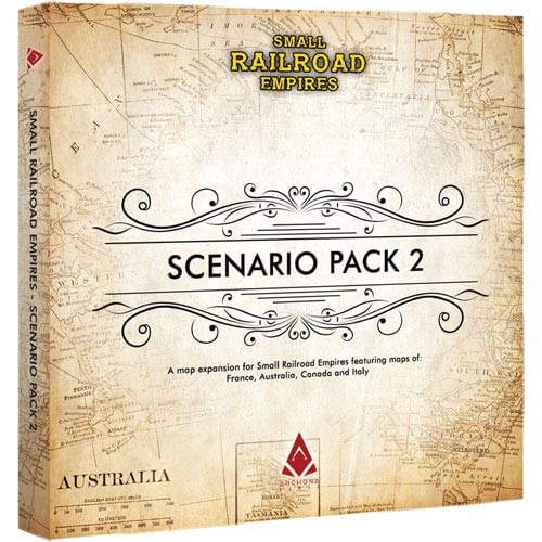 Archona Games Small Railroad Empires: Scenario Pack 2 Друштвена игра