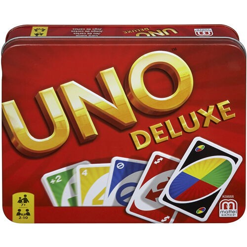 Mattel Uno Deluxe Card Game Друштвена игра