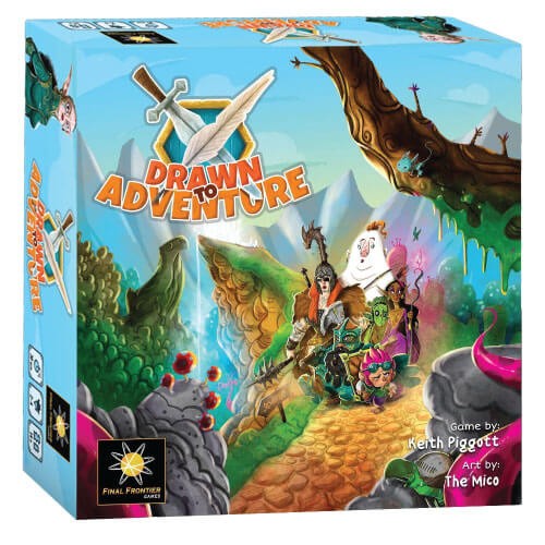 Final Frontier Games Drawn to Adventure Друштвена игра