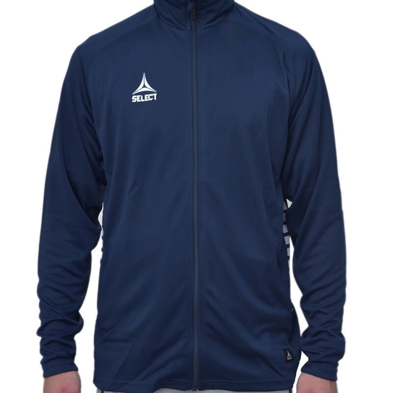 Select Машки Дуксер Zip Spain Navy Xxl