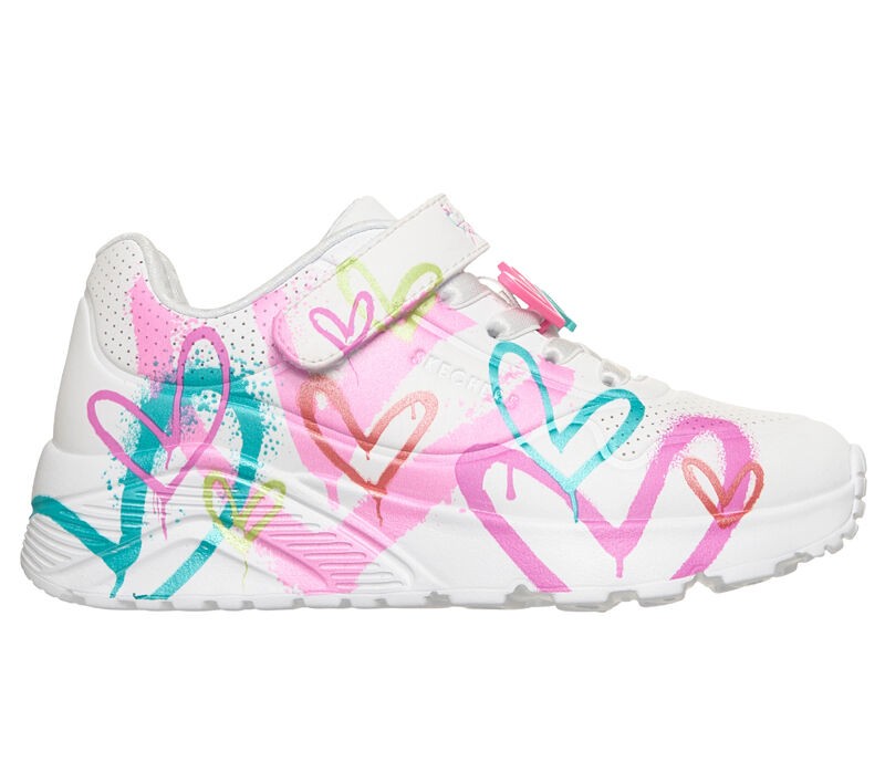 SKECHERS Патики за девојчиња UNO LITE - HEART STATUS