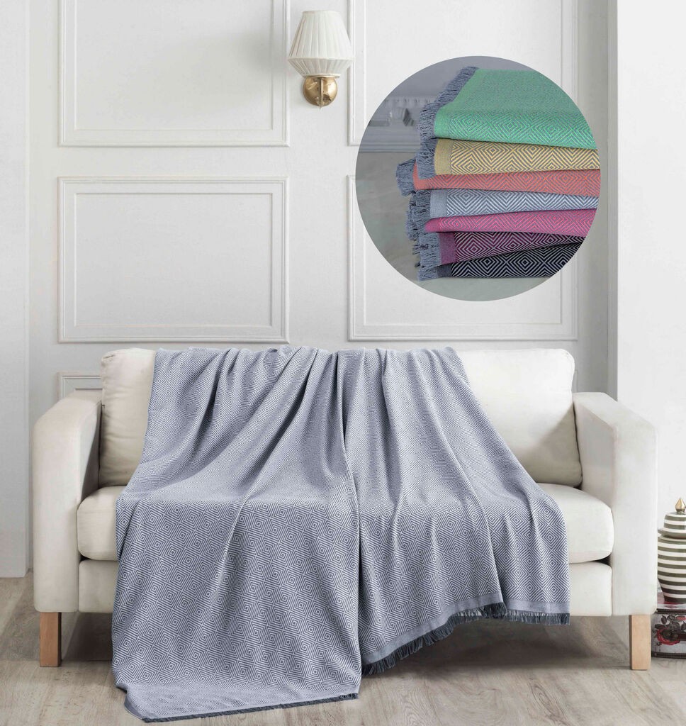 Прекривка L'essentiel Maison Elite, 175x230cm, сива