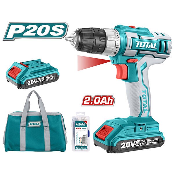 TOTAL Штрафилица 20V 2 Батерии Tdli20025 229225