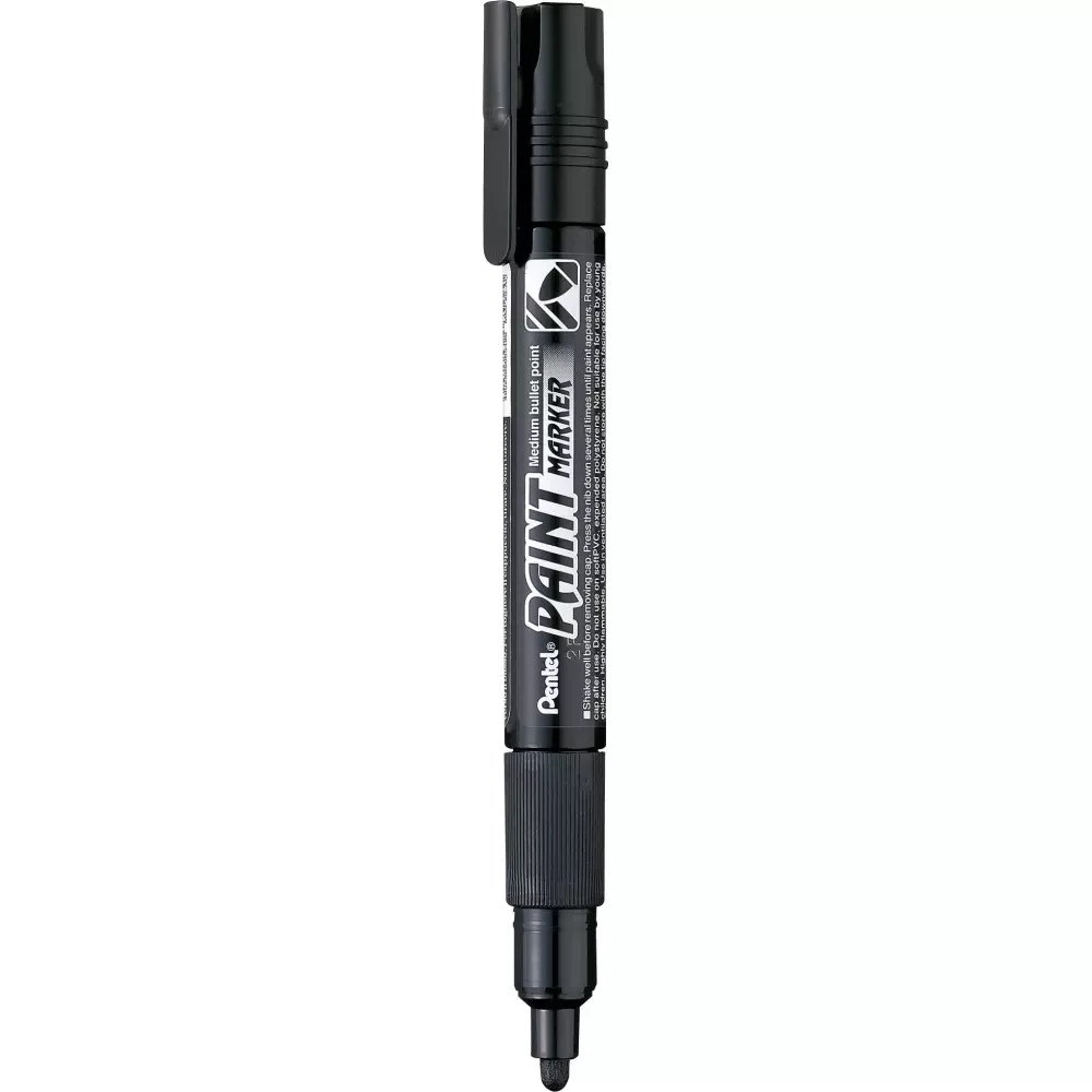 Pentel Маркер паинт ммп20 црн 1/12