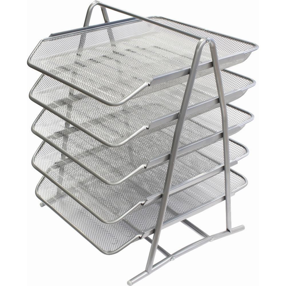 Optima Кади за документи мрежа 5/1 сиви 22680с