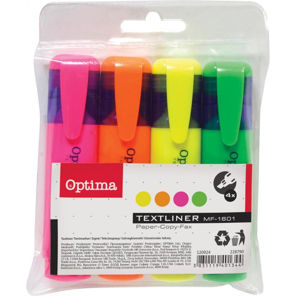 Optima Текст маркер мф-1601 4/1 120924