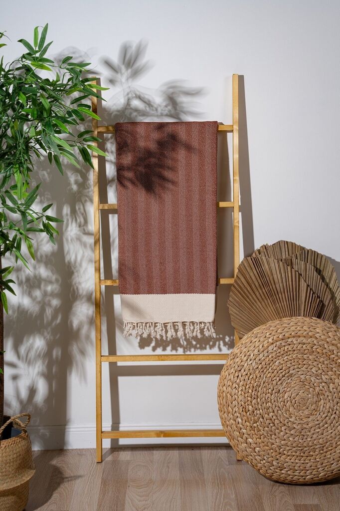 L'essentiel Maison Пешкир за плажа Баликсирти, 90x180 cm, Теракота