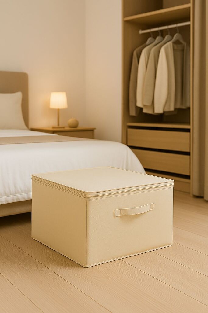 Кошница за складирање Aberto Design YLC.D.H-091, 42x23x35cm, беж