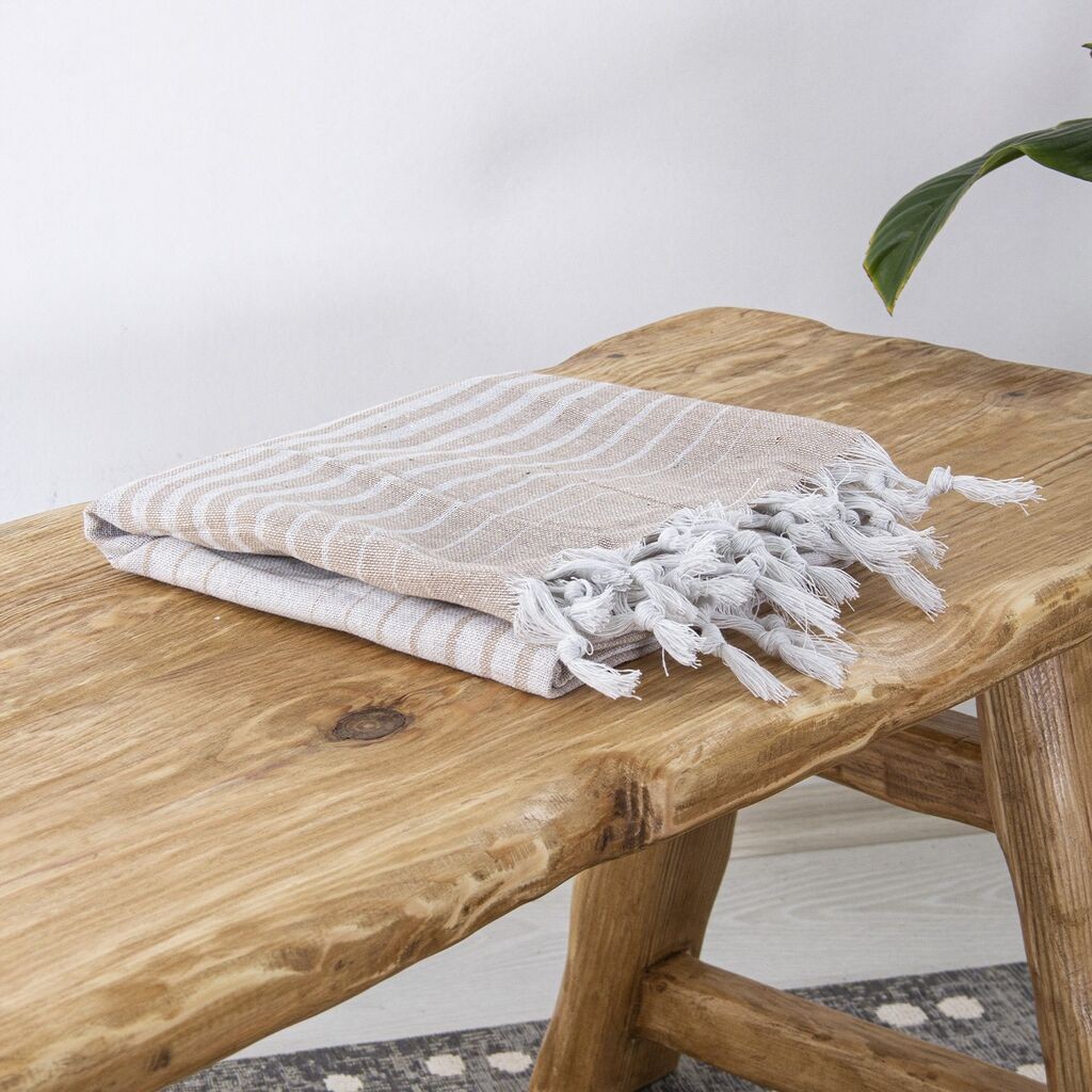 L'essentiel Maison Пешкир за плажа Alagra, 100x170 cm, беж