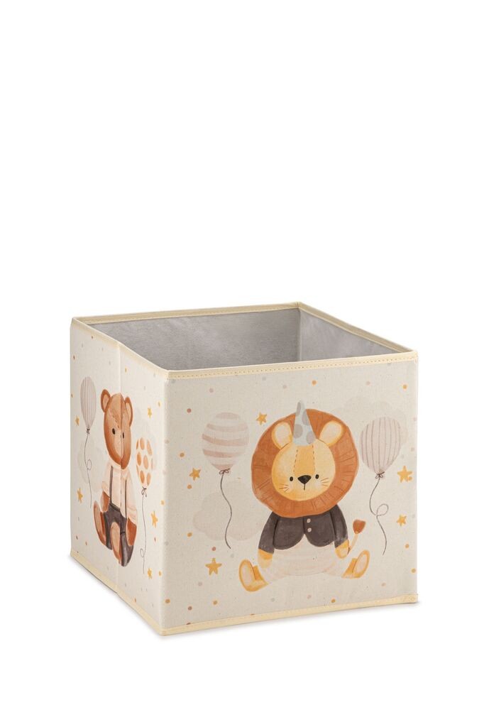 Кошница за складирање Aberto Design YLC-K035, 30x30x30cm, крем боја