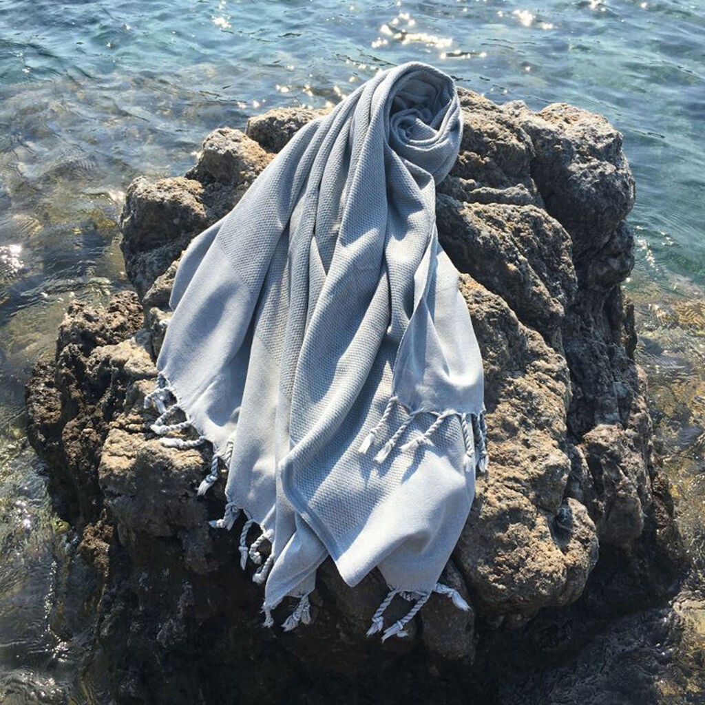 L'essentiel Maison Пешкир за плажа Taslanmis, 90x175 cm, сив