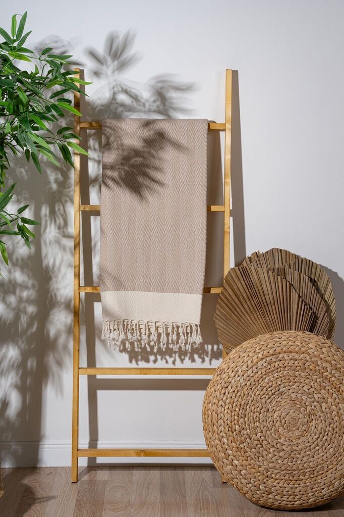 L'essentiel Maison Пешкир за плажа Баликсирти, 90x180 cm, беж